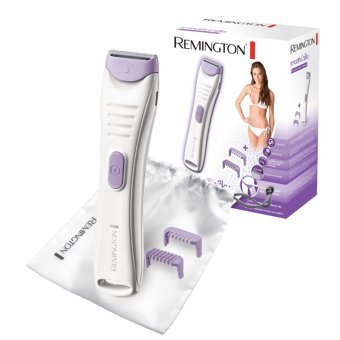 Remington BKT4000 Cordless Genital Bölge İçin Çift Başlıklı Kablosuz Islak Kuru Epilasyon Aleti Beyaz