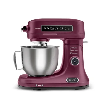 Karaca Pro Artisan Paslanmaz Çelik 1600 W 5 lt Standlı Hamur Yoğurma ve Mutfak Şefi Royal Berry