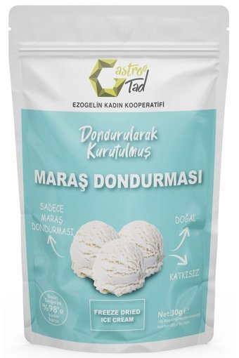 Gastrotad Dondurularak Kurutulmuş Maraş Dondurması 30 gr