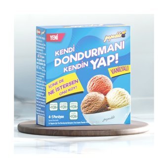 Gepeddo Vanilyalı Dondurma Tozu 125 gr