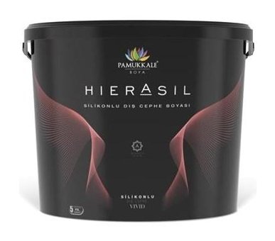 Pamukkale Hierasil Silikonlu Dış Cephe Boyası 15 lt Beyaz