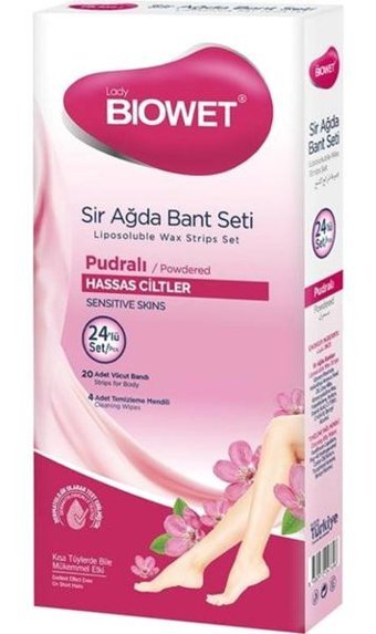 Biowet Azulen 24 Adet Tüm Vücut Ağda Bandı
