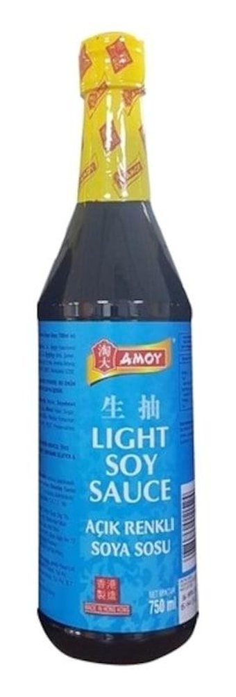 Amoy Light Açık Renkli Soya Sosu 12x750 ml
