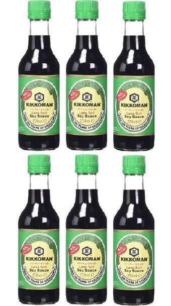 Kikkoman Az Tuzlu Soya Sosu 6x250 ml