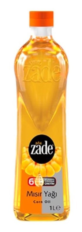 Zade 1 lt Pet Mısırözü Yağı 16 Adet