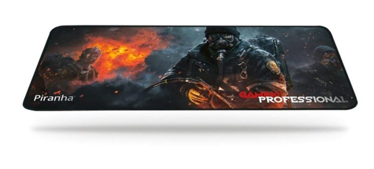 Piranha 7745B RGB 30x70 cm XL Gaming Mousepad Çok Renkli