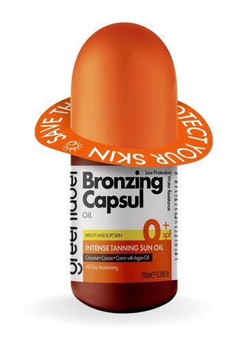 Greenlabel Bronzing Capsul Havuç-Kakao-Hindistan Cevizi Yağı Kalıcı Tüm Vücut İçin Bronzlaştırıcı Kapsül 100 ml