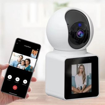 Buffer Wifi Bağlantılı Ev Tipi Hareket Sensörlü Gece Görüşlü Dijital Ekranlı Kablosuz HD Bebek Kamerası