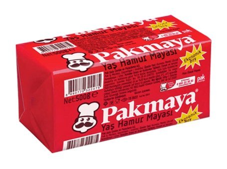 Pakmaya Yaş Hamur Mayası 500 gr