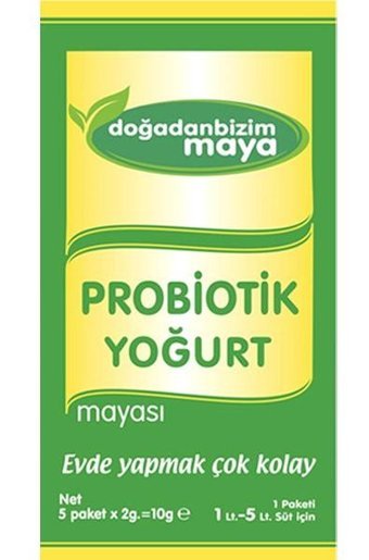 Doğadan Bizim Gıda Probiyotik Yoğurt Mayası 10x2 gr + Gıda Termometresi
