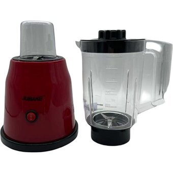 Jubake JU-888 1500 ml Plastik 3 Bıçaklı 3'lü Büyük Smoothie Blender Bordo
