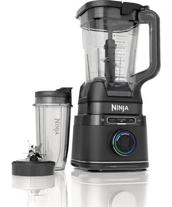 Ninja Blendsense 2000 ml Plastik Turbolu 5'li Büyük Blender Seti Siyah