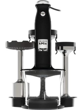 Kenwood HDX754BK Kmix 1000 ml Turbolu 3 Bıçaklı 4'lü Büyük Blender Seti Siyah
