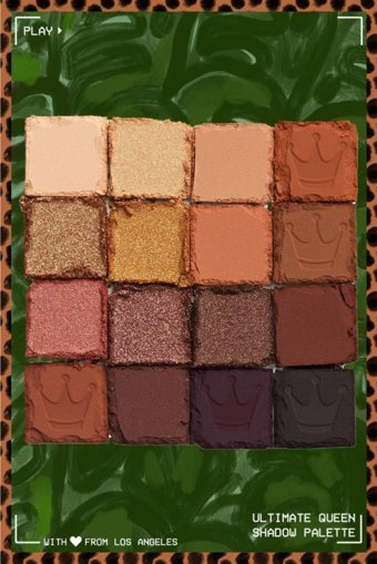 Nyx Professional Makeup Ultimate Queen Toz Mat Far Paleti