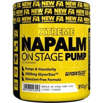 Fa Nutrition Napalm On Stage Pump Preworkout Aminoasit 313 gr Toz