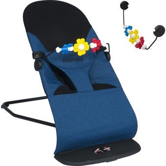 Mamma Elegance Sallanır Oyuncaklı 3 Kademeli Ana Kucağı Koyu Mavi