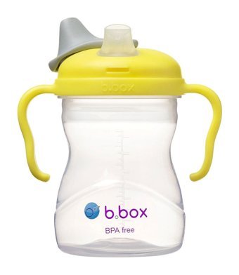 Bbox Pipetli Akıtmaz Kulplu 4 Ay+ 240 ml Alıştırma Bardağı Sarı
