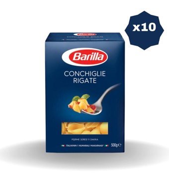Barilla Midye Makarna 10x500 gr