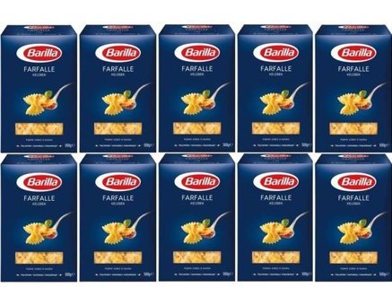 Barilla Kelebek Makarna 10x500 gr