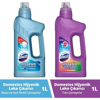 Domestos İkili Paket Sıvı Leke Çıkarıcı 2 lt