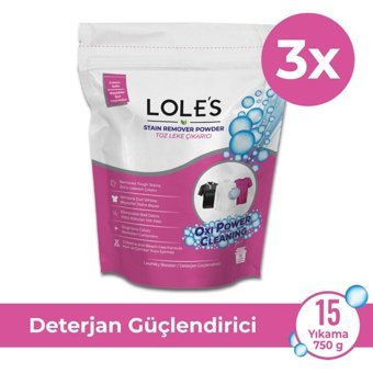 Lole's Oxi Power Toz Leke Çıkarıcı 3x750 gr