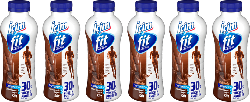 İçim Fit Laktozsuz Kakaolu Süt 6x400 ml