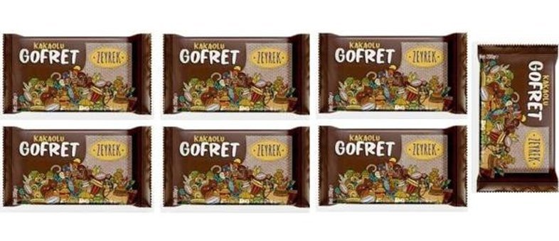 Zeyrek Kakaolu Gofret 7x200 gr