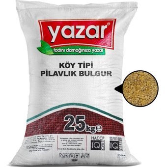 Yazar Köy Tipi Pilavlık Bulgur 25 kg