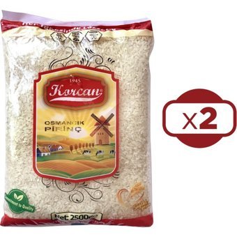 Korcan Osmancık Pirinç 2x2.5 kg