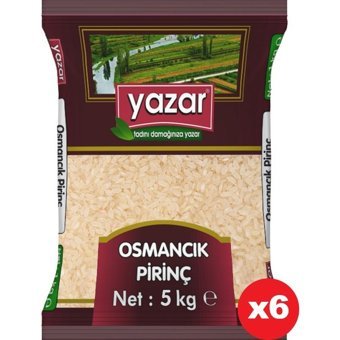 Yazar Osmancık Pirinç 6x5 kg
