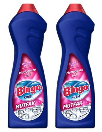 Bingo Çiçeklerin Işıltısı Krem Mutfak Temizleyici 2x500 ml