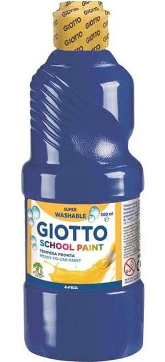 Giotto School Paint Koyu Mavi 500 ml Guaj Boya