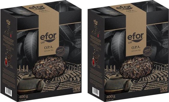 Efor Opa Ceylon Tea Seylan Dökme Çay 2x400 gr