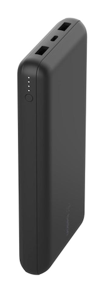 Belkin BPB012BTBK 20000 mAh Hızlı Şarj Dijital Göstergeli USB A & USB C Powerbank Siyah