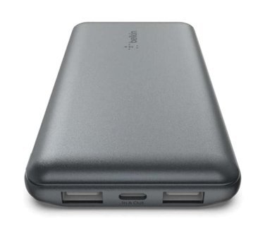 Belkin BPB011BTRG 10000 mAh Hızlı Şarj USB A & USB C Powerbank Gri