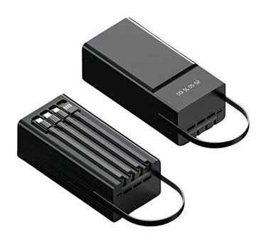 Sprange SR-P1200 120000 mAh Hızlı Şarj Dijital Göstergeli USB Powerbank Siyah