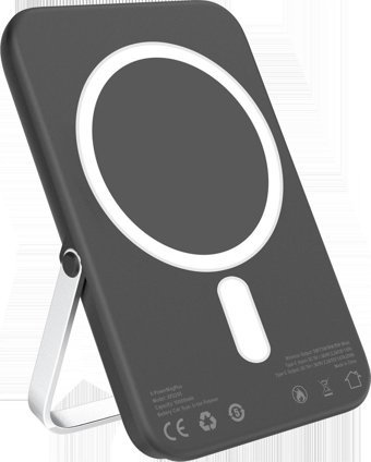 X-level XP2293 10000 mAh Hızlı Şarj Mıknatıslı Dijital Göstergeli USB C Powerbank Siyah