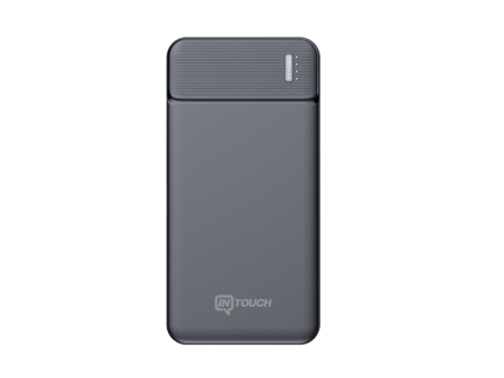 Intouch Max-In 30000 mAh Hızlı Şarj Dijital Göstergeli USB A & USB C Powerbank Siyah