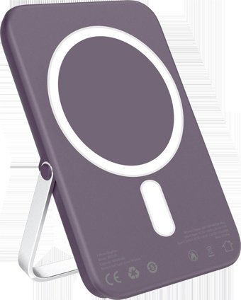 X-level XP2295 10000 mAh Hızlı Şarj Mıknatıslı USB C Powerbank Mor