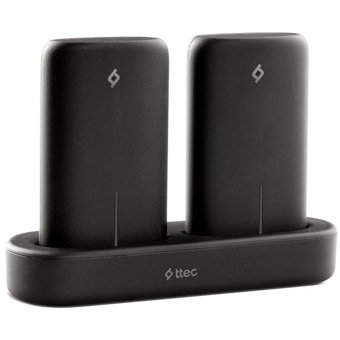 Ttec 2BB148 Powerstones Trio 10000 mAh Hızlı Şarj Işıklı USB Powerbank Gri