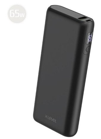 X-level XP2301 20000 mAh Hızlı Şarj Dijital Göstergeli Type C - USB Powerbank Siyah