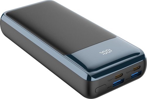 X-level XP2282 20000 mAh Hızlı Şarj Dijital Göstergeli Type C - USB Powerbank Siyah