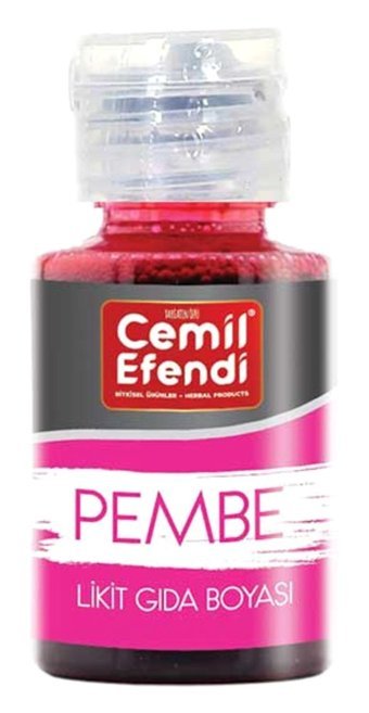 Cemil Efendi Pembe Likit Gıda Boyası 50 gr