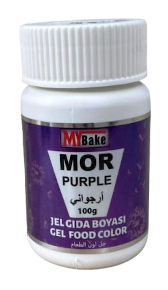 My Bake Mor Su Bazlı Jel Gıda Boyası 100 gr