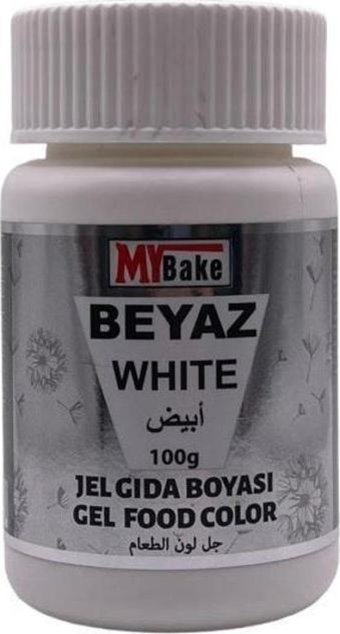 My Bake Beyaz Su Bazlı Jel Gıda Boyası 100 gr