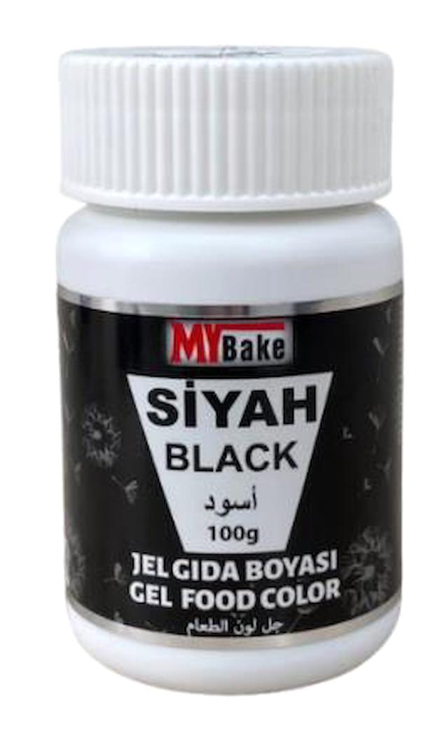 My Bake Siyah Su Bazlı Jel Gıda Boyası 100 gr