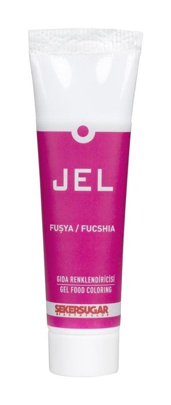 Şeker&Sugar Fuşya Jel Gıda Boyası 100 gr