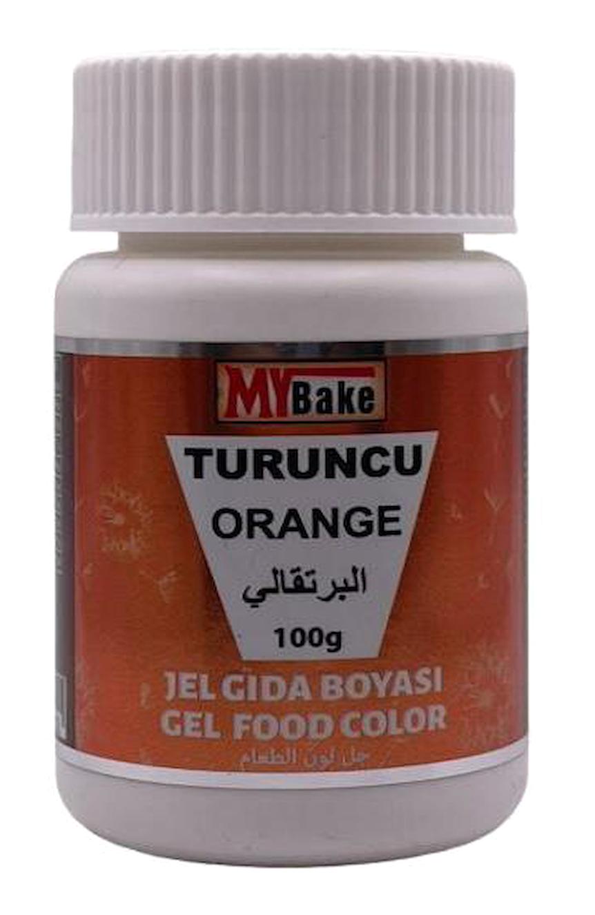 My Bake Turuncu Su Bazlı Jel Gıda Boyası 100 gr
