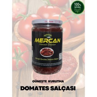 Mercan Yöresel Ev Yapımı Organik Hatay Domates Salçası 1 kg