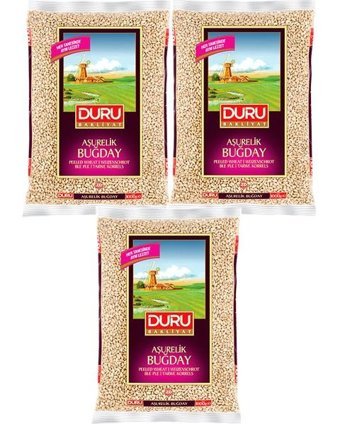 Duru Aşurelik Çiğ Buğday 3x1 kg